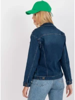 Dámska bunda RO KR CKT 4006 tmavo modrá Dámska bunda RO KR CKT 4006 tmavo modrá