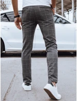 Pánske ležérne nohavice tmavosivé FashionStreet UX4396