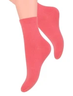 Hladké dámske ponožky Steven art.037