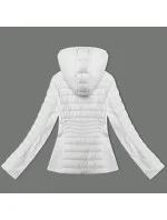 Dámska bunda z lepenej tkaniny J Style biela (16M9225-281) Dámska bunda z lepenej tkaniny J Style biela (16M9225-281)