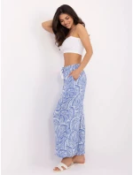 Nohavice D73771M62237F modré