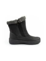 Easy Way zimné topánky snehové topánky dámske zateplené módne zips dámske