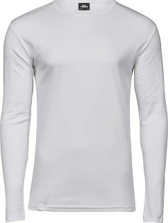 Tee Jays TJ 530 Pánske tričko Interlock s dlhým rukávom 18.0530 biele