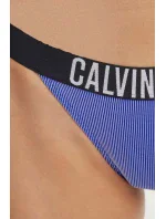 Dámske plavkové nohavičky KW0KW02611 C86 Blue - Calvin Klein Dámske plavkové nohavičky KW0KW02611 C86 Blue - Calvin Klein
