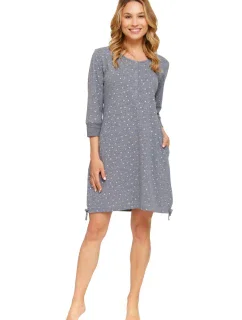 Nočná košeľa 4129 grey plus - Doctornap