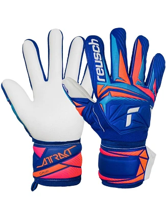 Reusch Attrakt Grip Brankárske rukavice modré 5670815 4126 Reusch Attrakt Grip Brankárske rukavice modré 5670815 4126