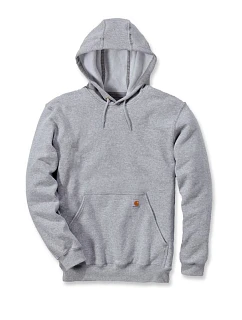 pánska mikina s kapucňou Carhartt Hooded Sweatshirt – sivá melírovaná