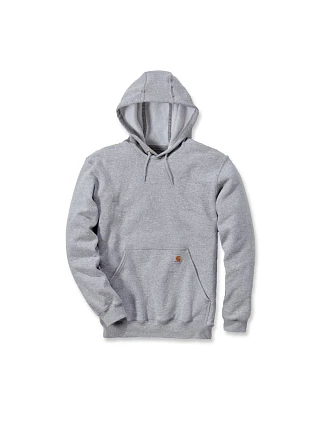 pánska mikina s kapucňou Carhartt Hooded Sweatshirt – sivá melírovaná pánska mikina s kapucňou Carhartt Hooded Sweatshirt – sivá melírovaná