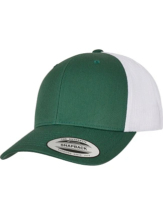 Flexfit 6606/6606T 6-panelová retro čiapka „Trucker“ 55.6606 evergreen/white Flexfit 6606/6606T 6-panelová retro čiapka „Trucker“ 55.6606 evergreen/white