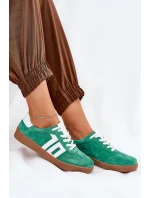 Sneakersy Buty Sportowe Zamszowe Vinceza 79517 Zielone