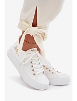 Tenisky na platforme Lee Cooper LCW-26-44-4482 White Tenisky na platforme Lee Cooper LCW-26-44-4482 White