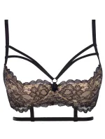 Podprsenka Marshmallow V-7881 čierno/béžová - Axami Podprsenka Marshmallow V-7881 čierno/béžová - Axami