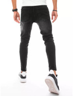 Pánske čierne nákladné nohavice Dstreet UX3289