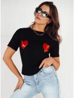 Dámske tričko PALIS black FashionStreet RY2430 Dámske tričko PALIS black FashionStreet RY2430