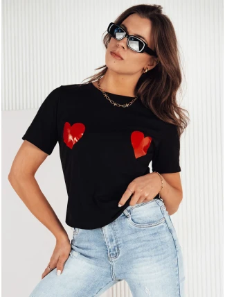 Dámske tričko PALIS black FashionStreet RY2430 Dámske tričko PALIS black FashionStreet RY2430