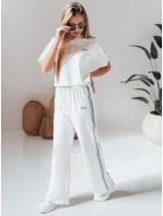 Dámska oversize tepláková súprava SPORT LIKE white FashionStreet AY1144