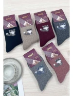 WiK 003 dámske ponožky Angora 978 35-42