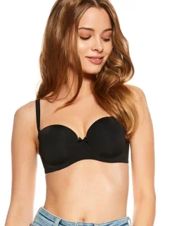 Dámska podprsenka 23446 Raff black - HENDERSON