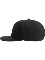 Atlantis Headwear James 6-panelová čiapka s výložkou 33.0108 čierna Atlantis Headwear James 6-panelová čiapka s výložkou 33.0108 čierna