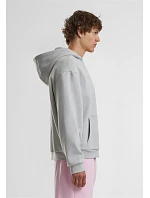 Build your Brand BY 285 Pánska mikina s kapucňou z hrubej bavlny „Fluffy“ 56.0285 soft pink