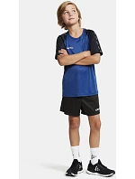 Craft Teamwear Squad Go Contrast Jersey Jr Detské kontrastné športové tričko 82.2727 biele Craft Teamwear Squad Go Contrast Jersey Jr Detské kontrastné športové tričko 82.2727 biele