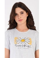 Dámske domáce šaty s krátkymi rukávmi Sunshine Dámske domáce šaty s krátkymi rukávmi Sunshine