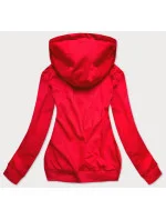 Červená dámska mikina (20002)