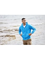 Fruit of the Loom Classic Hooded Sweat Jacket Mikina s kapucňou 16.2062 tmavošedá melírovaná