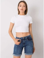 Šortky D85019T62125ZM246 modré Šortky D85019T62125ZM246 modré