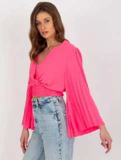 Blúzka DHJ BZ 16503.30X fluo ružová