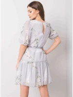 Šaty LK SK 508129.06X svetlo šedá