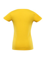 Dámske tričko z organickej bavlny ALPINE PRO ECCA spectra yellow pb