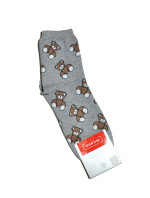 Dámske ponožky Milena 0200 Medvedíky 37-41