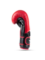 Boxerské rukavice z prírodnej kože Warrior RED