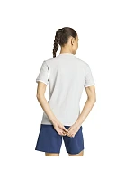 Dámske tričko adidas Entrada 26 Tee sivé JZ6680 Dámske tričko adidas Entrada 26 Tee sivé JZ6680