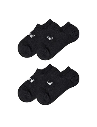 Športové ponožky CASALL Training Sock, balenie po 2 kusoch, čierna farba