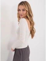 Blúzka WT BZ A1274.57 bielo-béžová