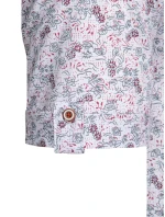 FashionStreet pánske biele tričko s krátkym rukávom KX1060 FashionStreet pánske biele tričko s krátkym rukávom KX1060