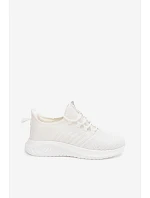 Ľahká športová obuv Slip-on dámska Materiál Big Star UU274056 White