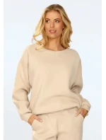 Dámska mikina Rehema beige - DKaren