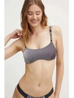 Dámska plavková podprsenka KW0KW02609 BEH black - Calvin Klein