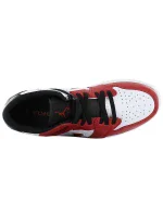 Air Jordan 1 Low FlyEase M DM1206-163 Red and White with Black - Nike