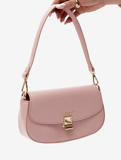 Malá kožená kabelka Pink Acacia