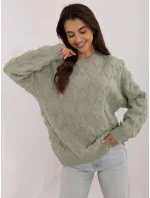 Jumper AT SW 2361.61 pistáciový