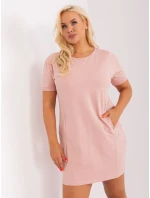 RV SK 8899 šaty.14P svetlo ružová