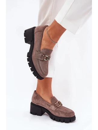 Dámske čižmy 39921 dark beige - Step in style Dámske čižmy 39921 dark beige - Step in style