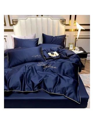 Súprava posteľnej bielizne z mikrovlákna s výšivkou Cotton World FHL-2599 160x200