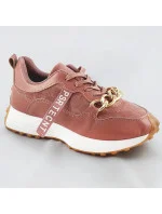 Ružové športové topánky s retiazkou (N-206)