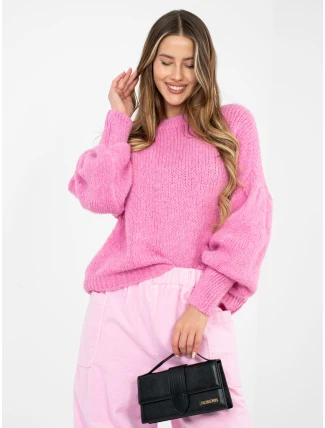 Jumper MI SW 0302.18 ružový Jumper MI SW 0302.18 ružový