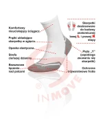 Ponožky RUNNER D.SILVER - JJW INMOVE